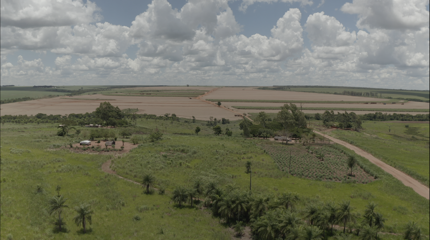 Aerial view of Takuara in Mato Grosso do Sul state, Brazil © Earthsight / De Olho nos Ruralistas